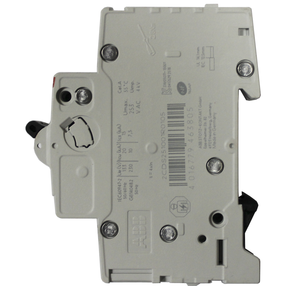 Условия поставки автоматического выключателя 1-полюсной ABB S201 16А 6 кА тип С2CDS251001R0164
